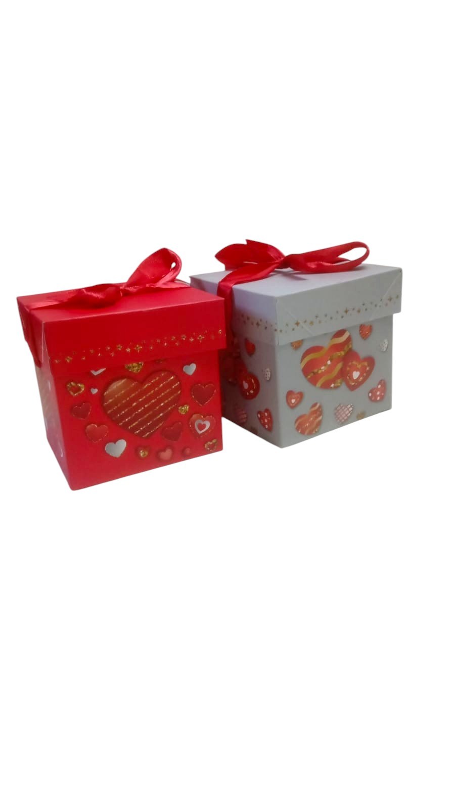 CAIXA CUBO CORA�AO 10X10X10